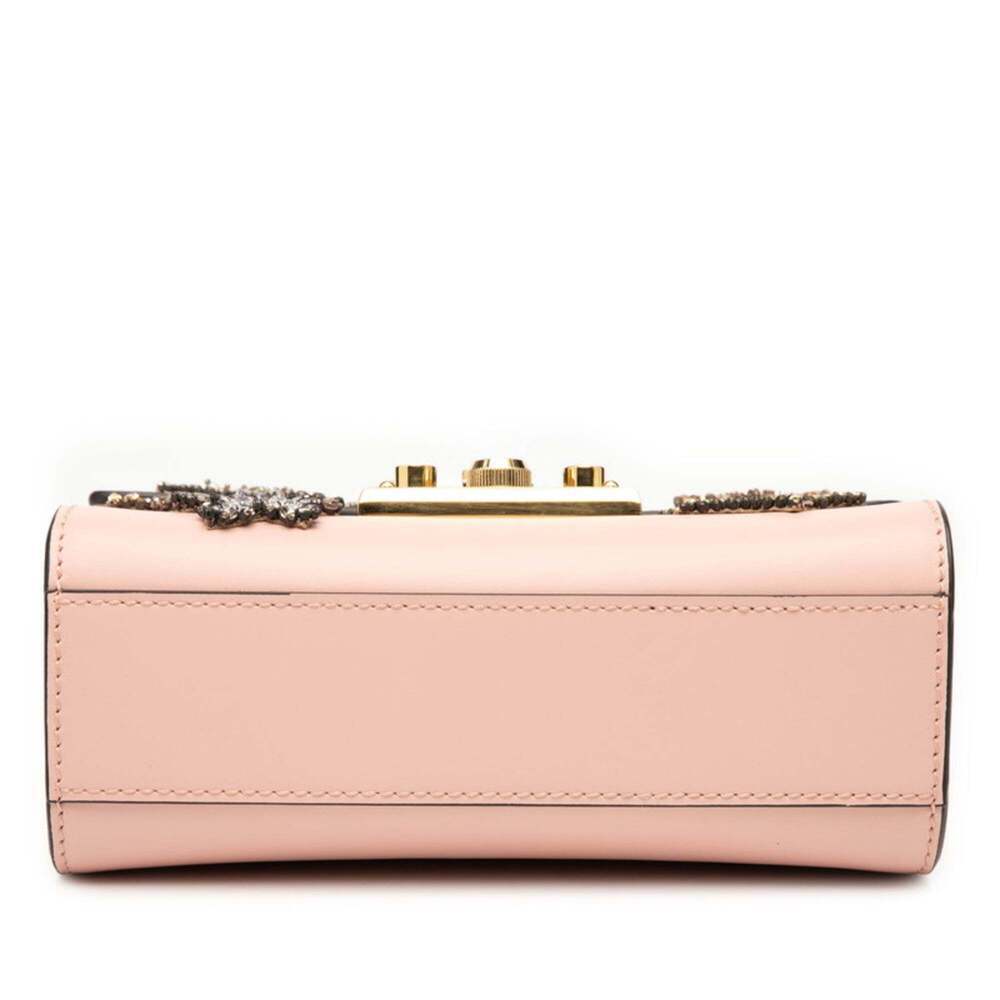 GUCCI Pink Leather Shoulder Bag - Picture 3 of 6